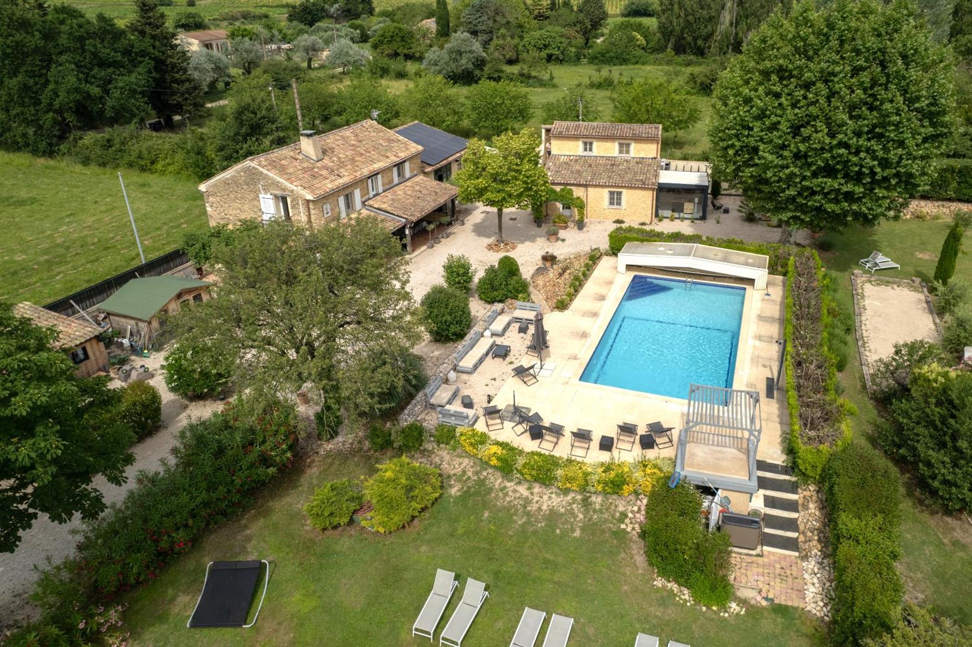 أُرانْجْ Chambres D Hotes Le Mas Julien Piscine Chauffee Adult Only المظهر الخارجي الصورة